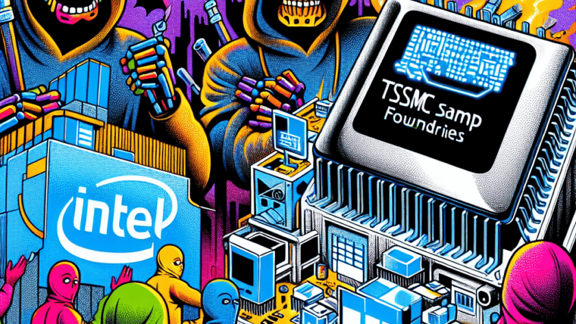 인텔, MS AI칩 연내 생산 도전… TSMC·삼성 파운드리에 도전장
