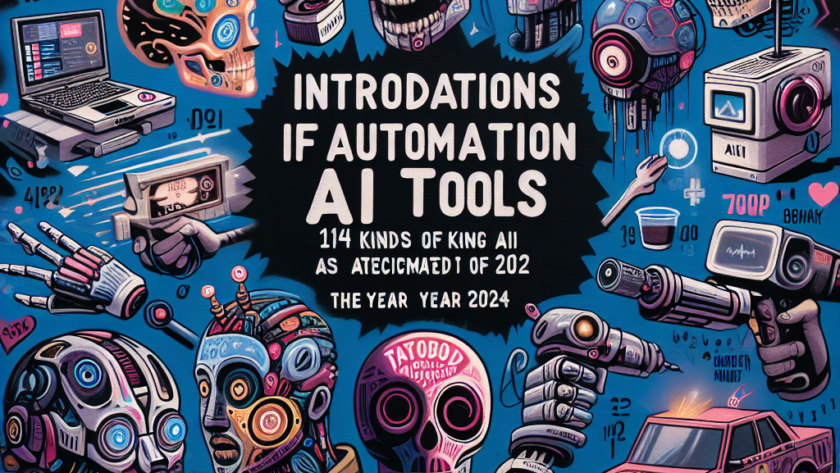 2024년 인생 자동화 AI 툴 14가지를 소개합니다