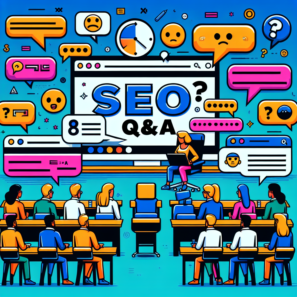 줄리안 골디의 라이브 SEO 질문과 답변: SEO에 대해 궁금한 것 질문해주세요! 🤔