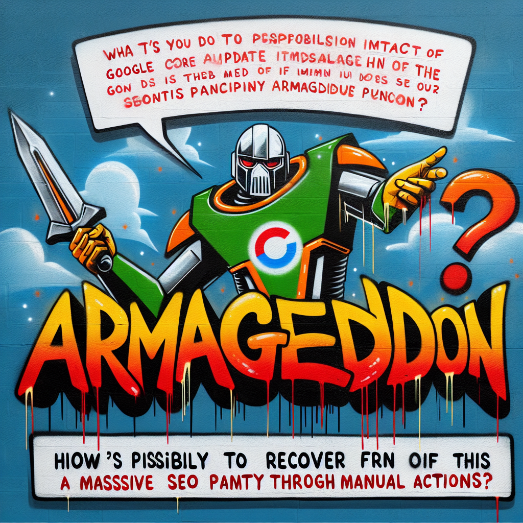 Google 코어 업데이트 Armageddon: 수동 조치로 페널티 복구 가능할까?
