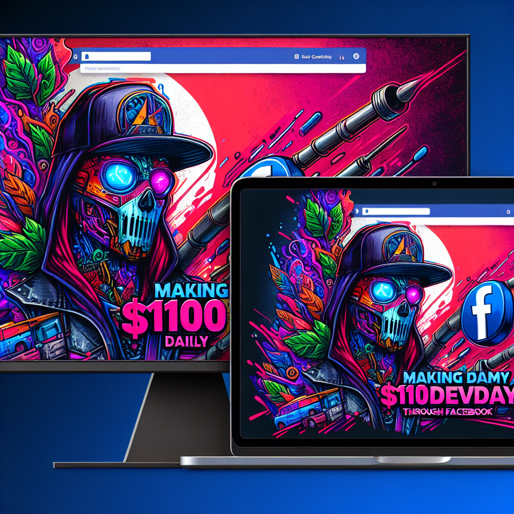Facebook을 통해 매일 $100 벌기 (제시 커닝햄)