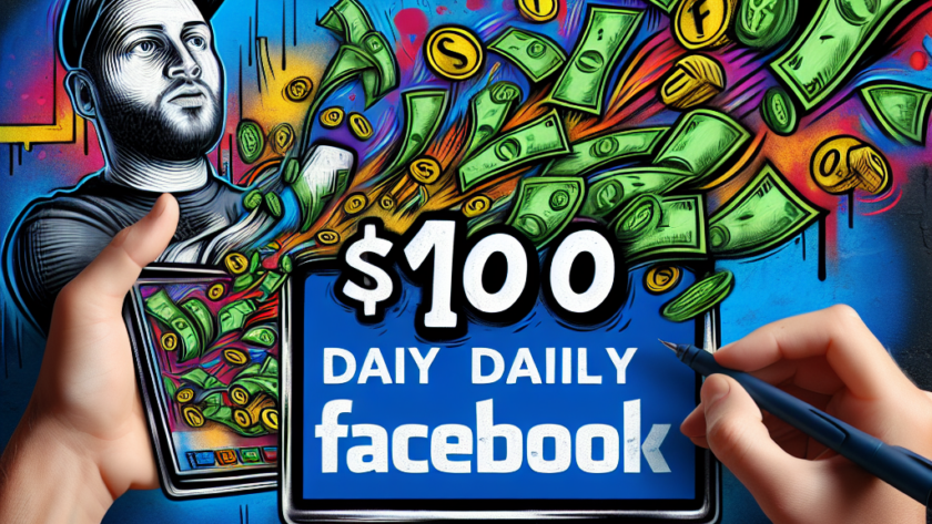 Facebook을 통해 매일 $100 벌기 (제시 커닝햄)