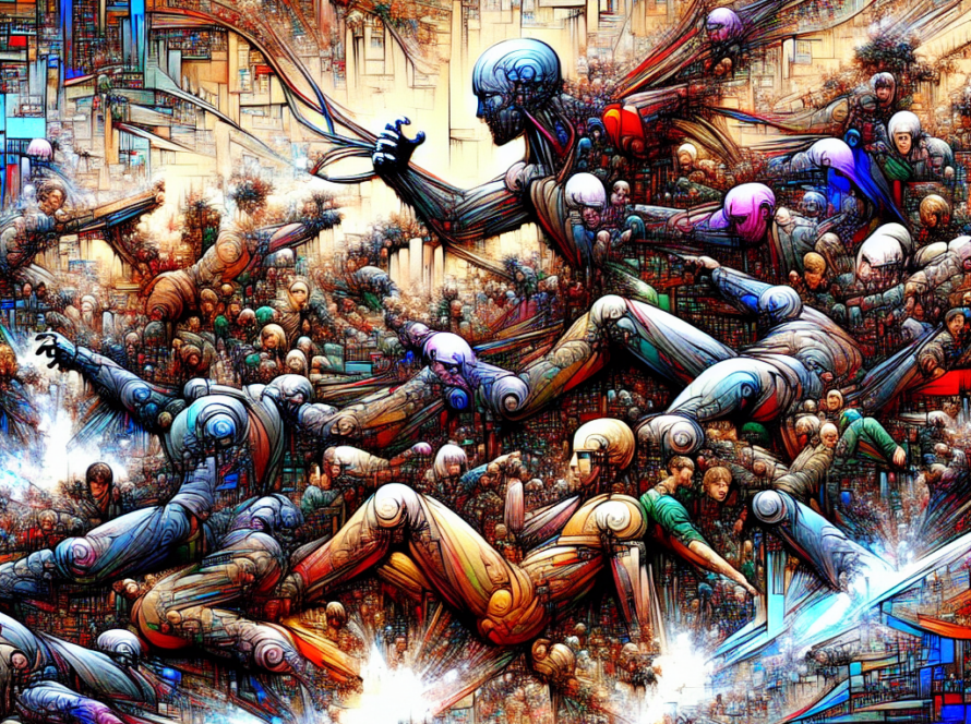 GPT-4 대 쌍둥이자리 1.5: AI SEO 전투의 정신없는 혼란🤯