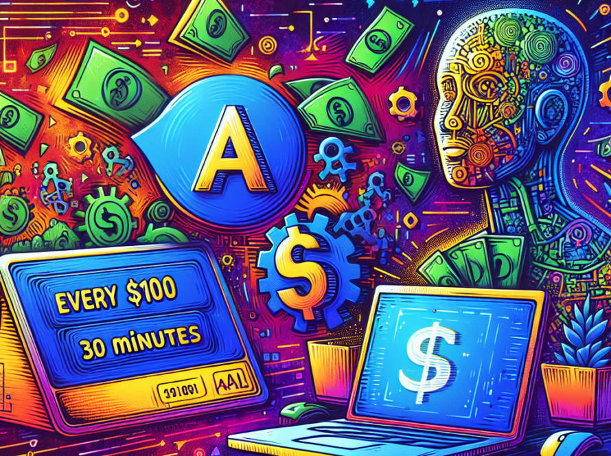 Google + AI를 활용하여 30분마다 $100 벌기 (2024년 온라인으로 돈 벌기)